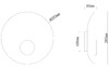 Миниатюра фото настенный светильник arte lamp lunar a2536ap-3wh | 220svet.ru